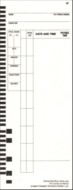Pyramid PTI 44100-10 Payroll Time Cards (box of 1000)