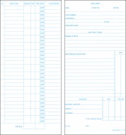 UTR JC-100 Job Costing Time Cards (box of 1000)