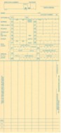 UTR QR-900C Weekly Payroll Time Cards (box of 1000)