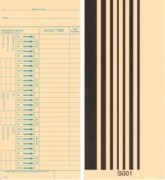 UTR TP-15 Weekly Payroll Time Cards (box of 1000)